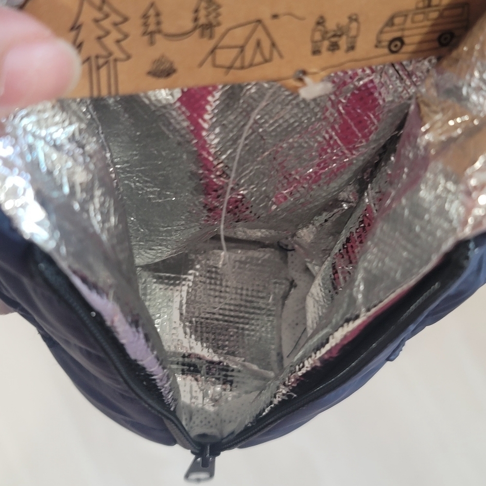 PUFFIN X EDDIE BAUER + KOHL'S Can Cooler Puffer Park , wine bottle X mas cover - Picture 11 of 16